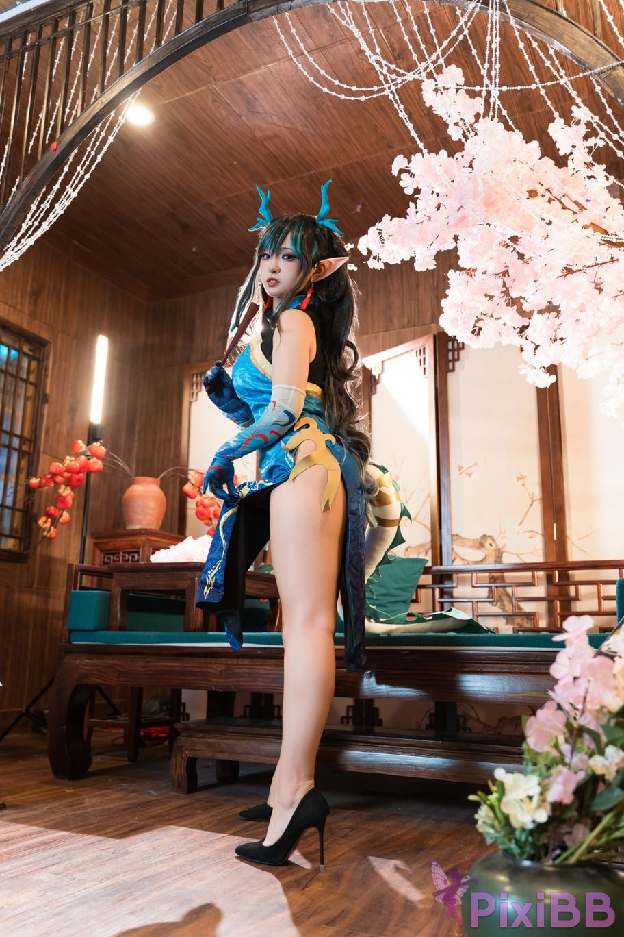 Coser Xiao he tian jiu and PixiBB.COM 097
