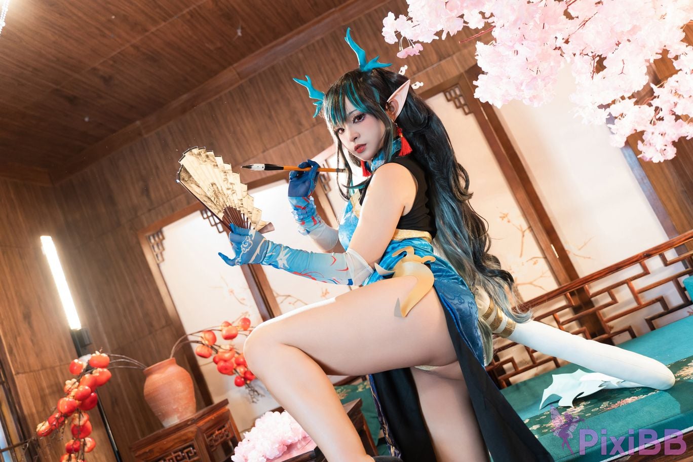 Coser Xiao he tian jiu and PixiBB.COM 098