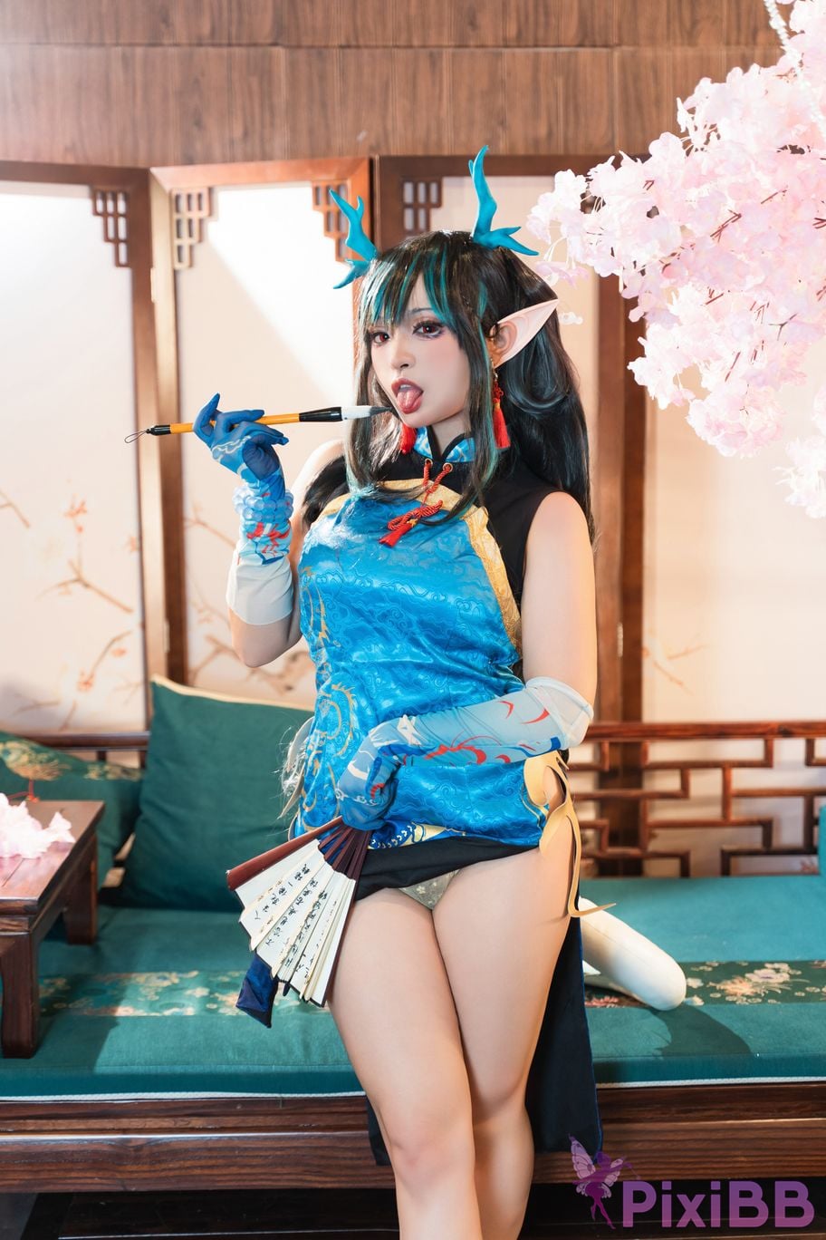 Coser Xiao he tian jiu and PixiBB.COM 099