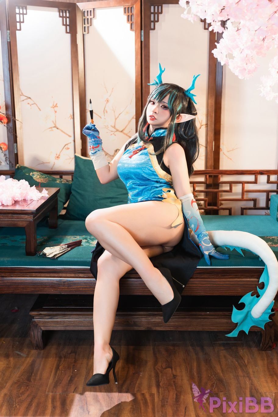Coser Xiao he tian jiu and PixiBB.COM 100