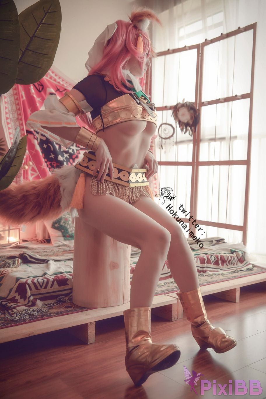 Coser Hokunaimeko Tamamo no Mae Shinwa Reisou Fate EXTRA PixiBB.COM 002