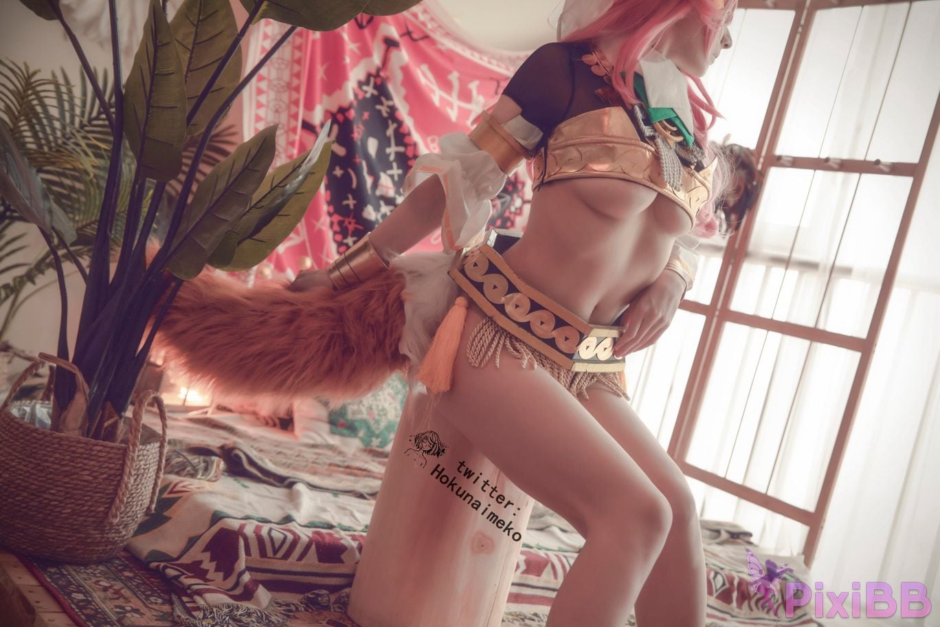 Coser Hokunaimeko Tamamo no Mae Shinwa Reisou Fate EXTRA PixiBB.COM 004