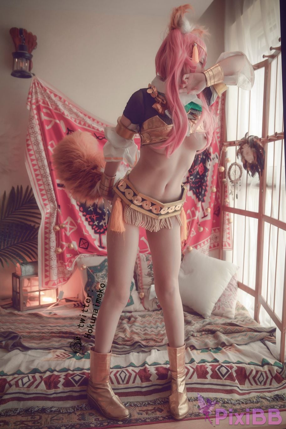 Coser Hokunaimeko Tamamo no Mae Shinwa Reisou Fate EXTRA PixiBB.COM 010