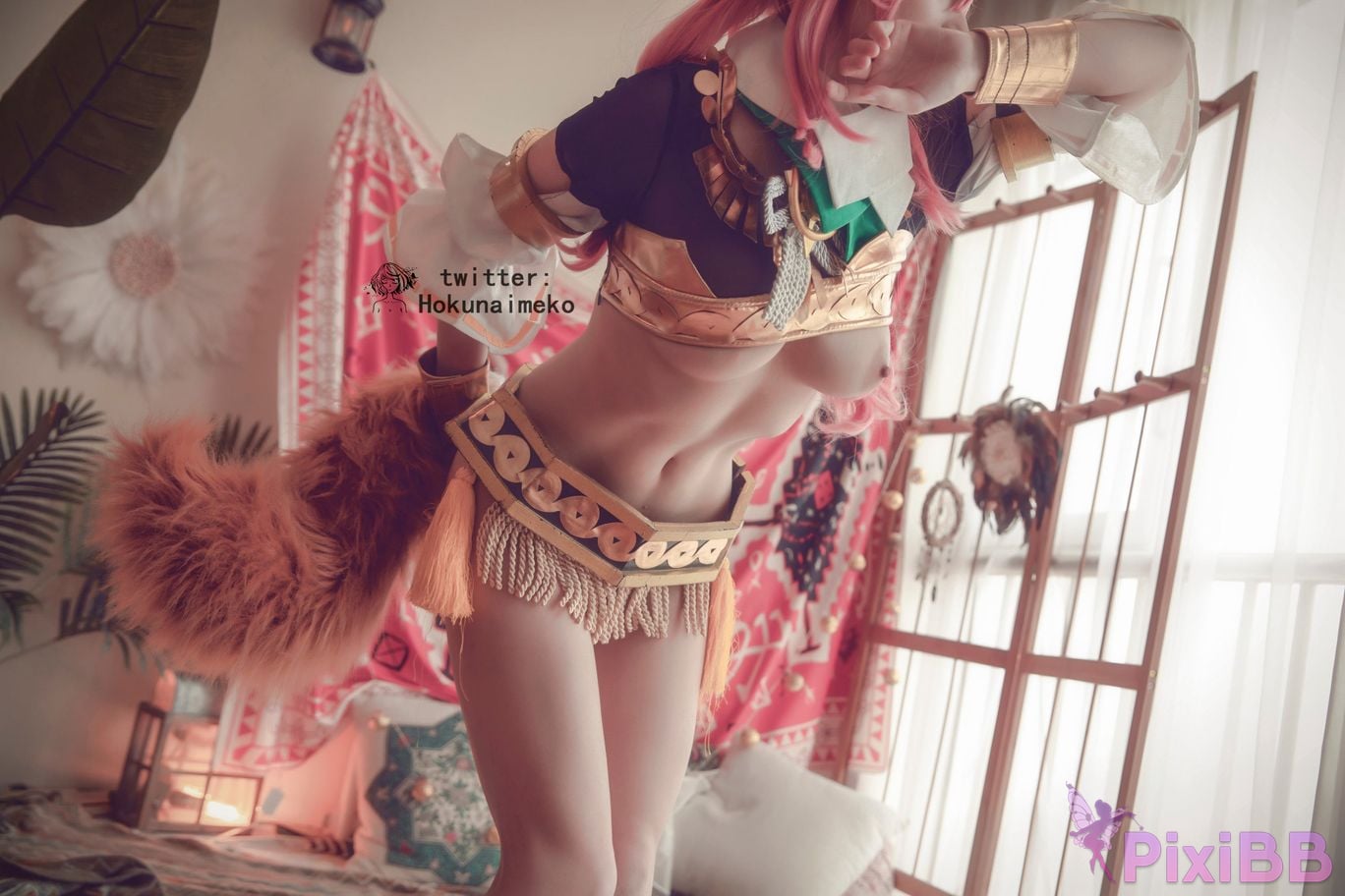 Coser Hokunaimeko Tamamo no Mae Shinwa Reisou Fate EXTRA PixiBB.COM 015