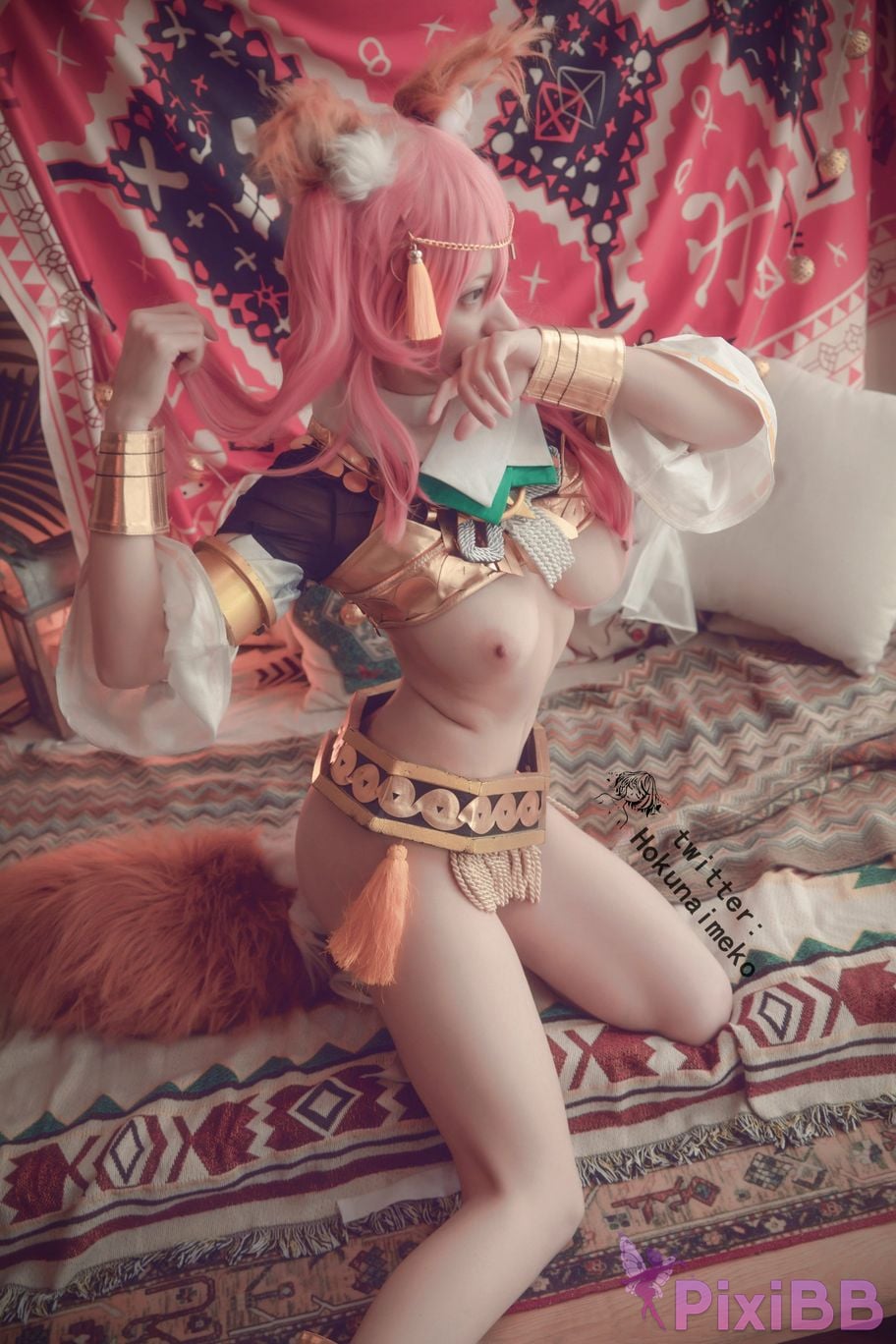 Coser Hokunaimeko Tamamo no Mae Shinwa Reisou Fate EXTRA PixiBB.COM 020
