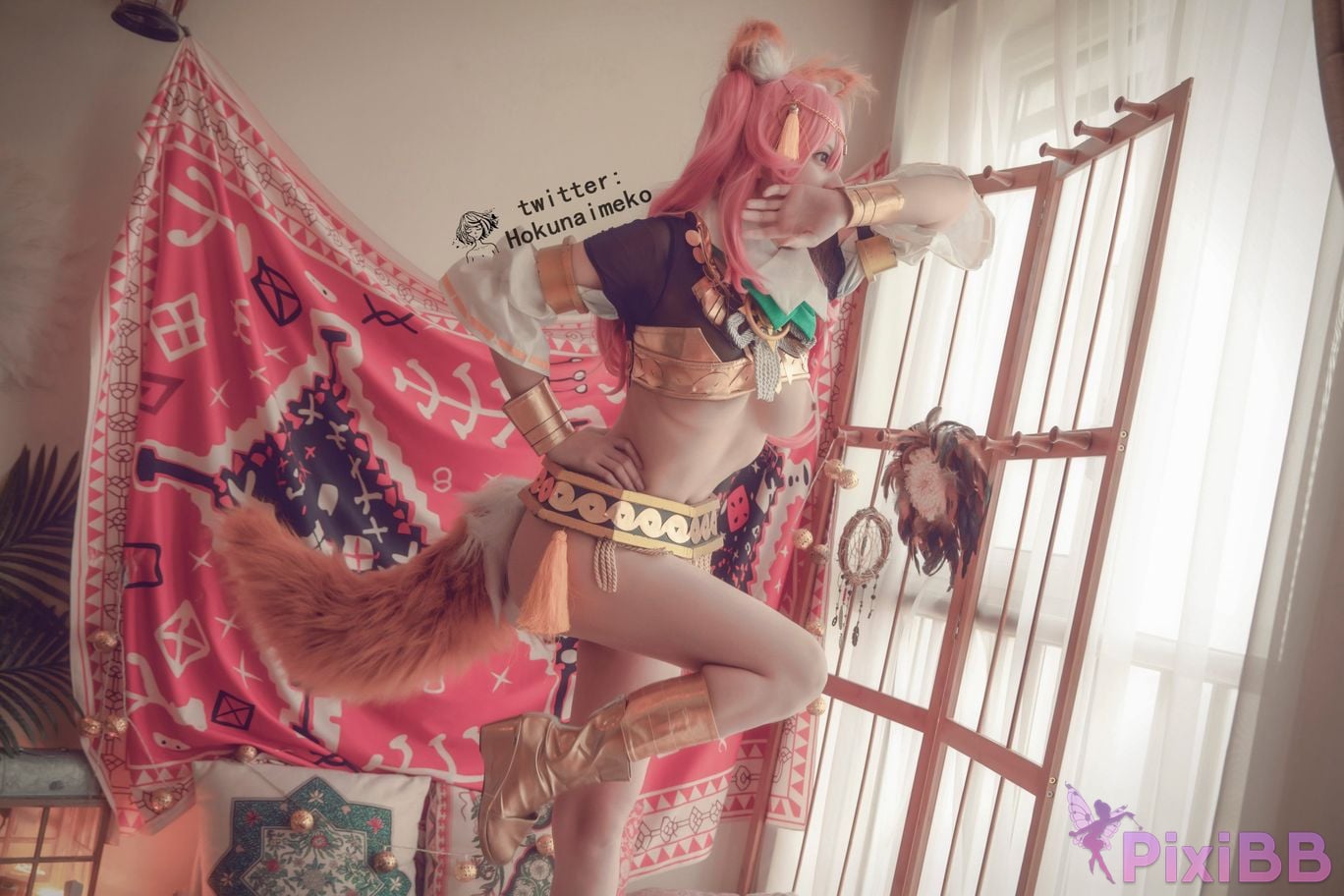 Coser Hokunaimeko Tamamo no Mae Shinwa Reisou Fate EXTRA PixiBB.COM 024