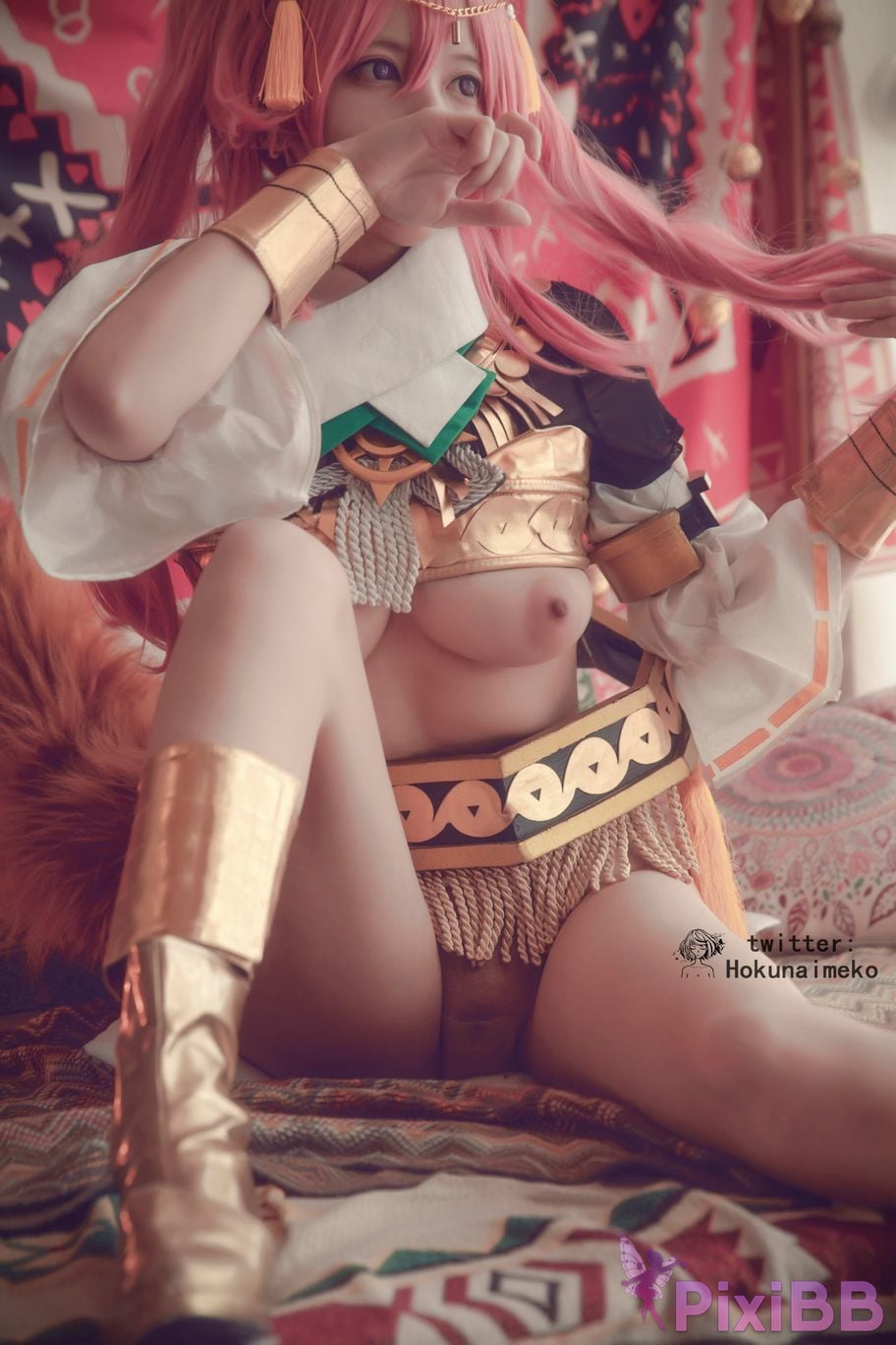 Coser Hokunaimeko Tamamo no Mae Shinwa Reisou Fate EXTRA PixiBB.COM 026