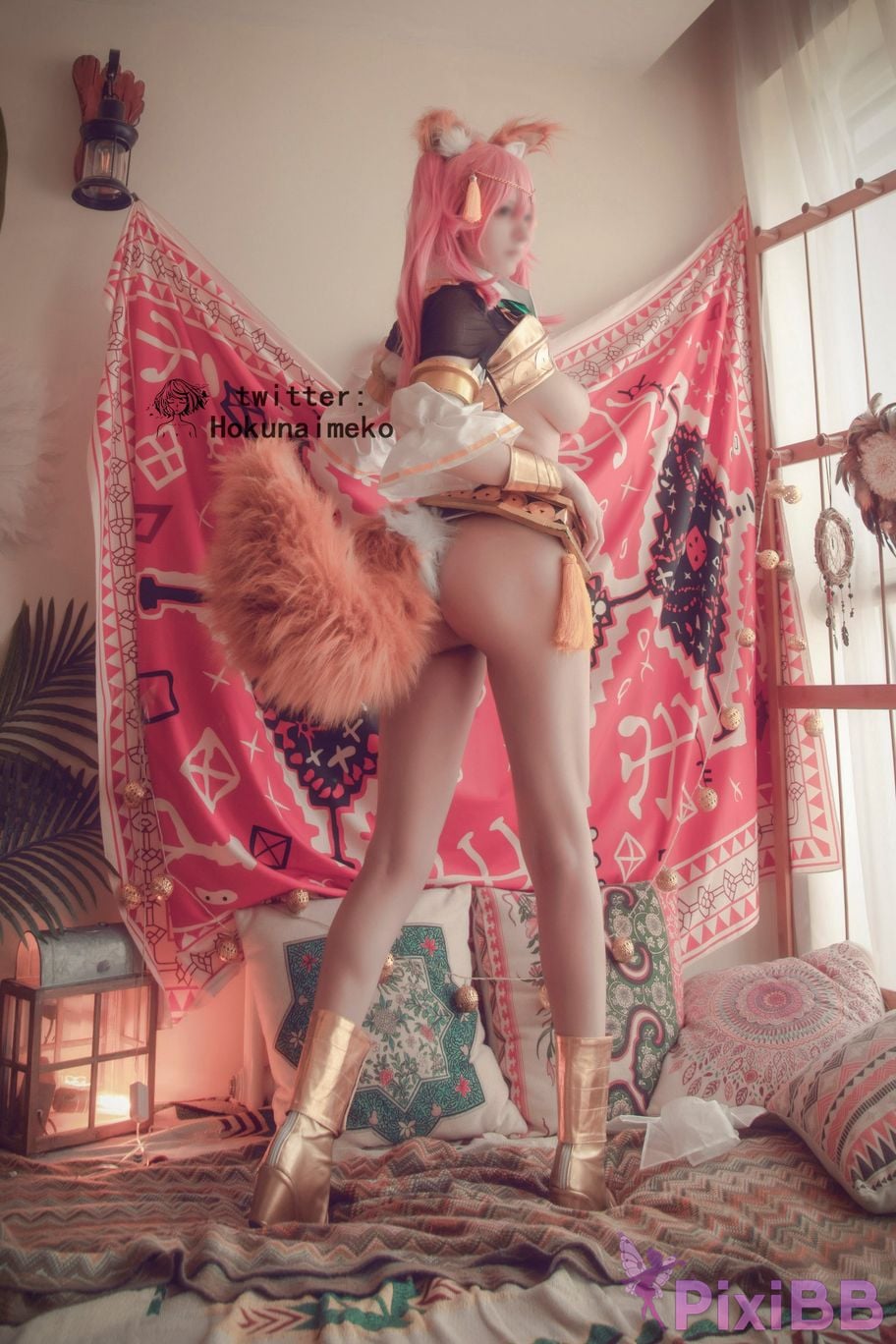 Coser Hokunaimeko Tamamo no Mae Shinwa Reisou Fate EXTRA PixiBB.COM 031
