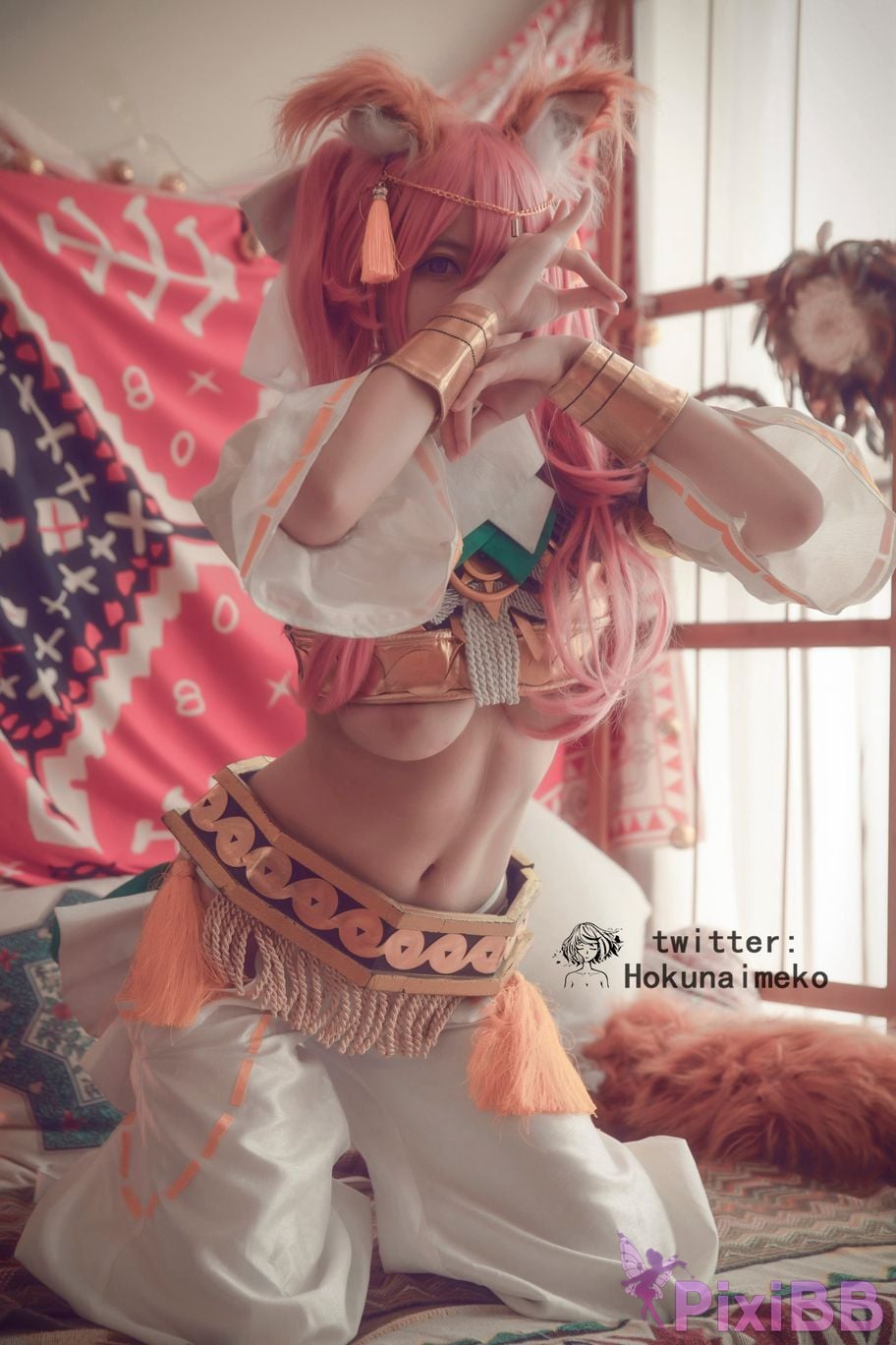 Coser Hokunaimeko Tamamo no Mae Shinwa Reisou Fate EXTRA PixiBB.COM 058